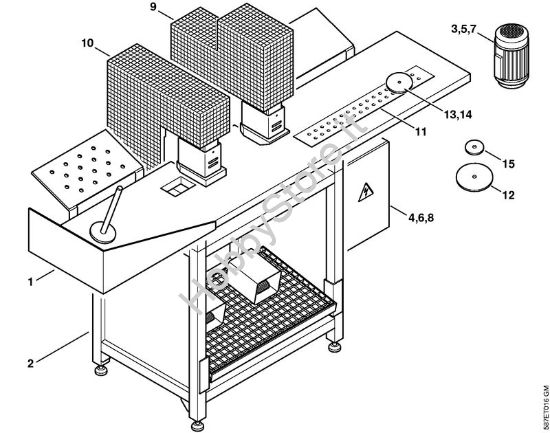Chiodatrice/schiodatrice NG 3 NG 3 NG 3 brand Stihl